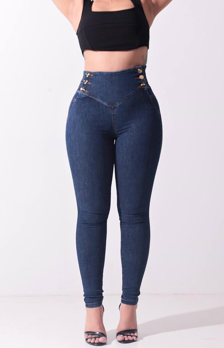 FlawlessFit Jeans™ - Einzigartige High-Waist Skinny Jeans